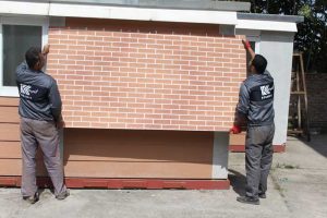 دیوار پیش ساخته آجری