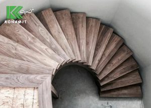 ساخت پله چوبی با فایبرسمنت کنامیت