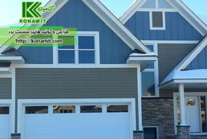 خانه های ویلایی با فایبر سمنت برد