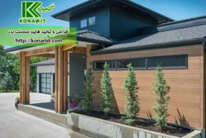 ساخت خانه چوبی با فایبر سمنت برد