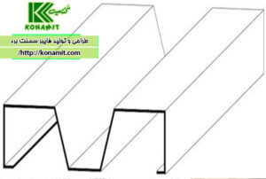 پروفیل های گالوانیزه نمای سمنت برد